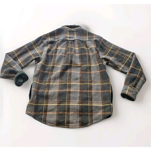 Woolrich The Green Label Shirt Mens S Plaid LS Cotton Shacket Pockets Buttons - Picture 2 of 16